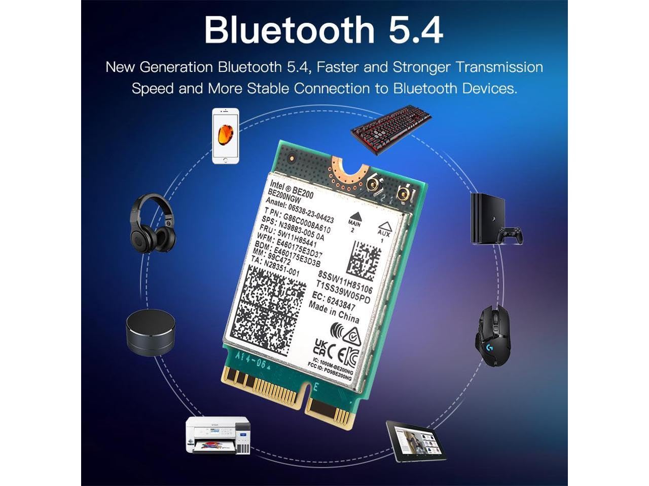 Wifi 6E Ax210 Ngw Wireless Card M.2 2230/Ngff industry insight