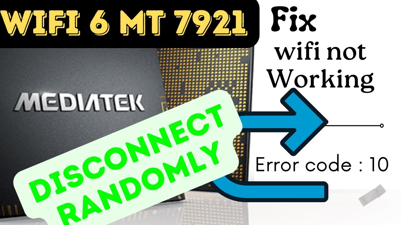 WIFI not working due to MediaTek Wi