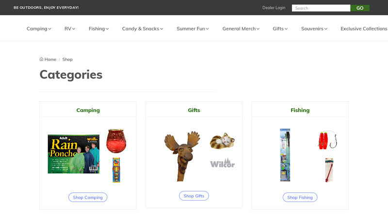 Wilcor International Wholesale Importer, Outdoor Gear,Camping ...