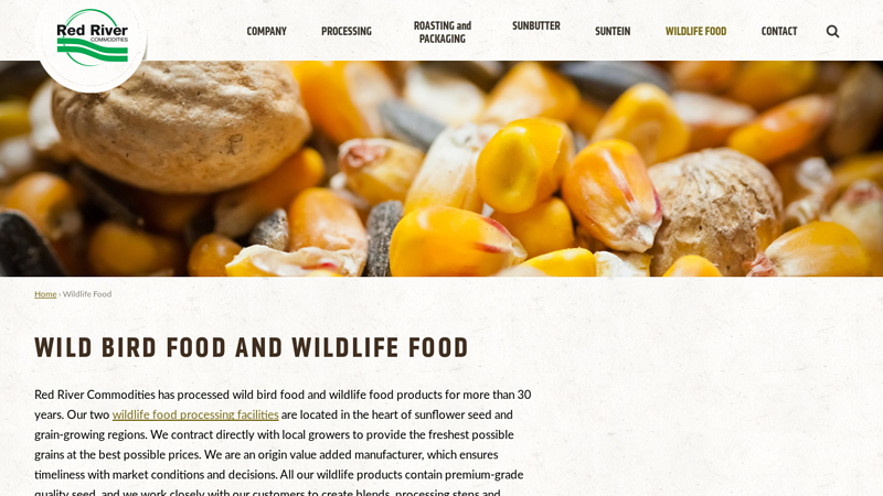 Wild bird food and wildlife food