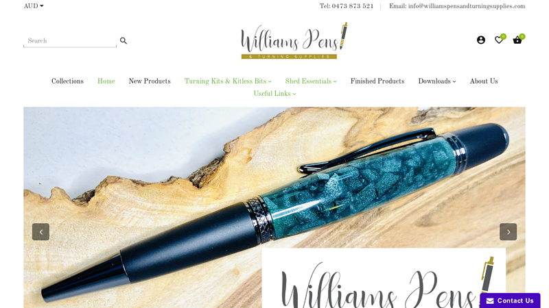 Williams Pens & Turning Supplies.