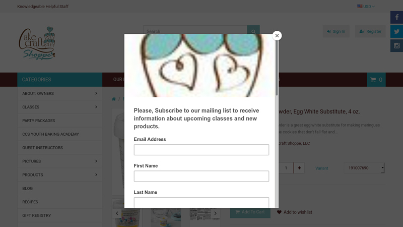 Wilton Meringue Powder, Egg White Substitute, 4 oz.