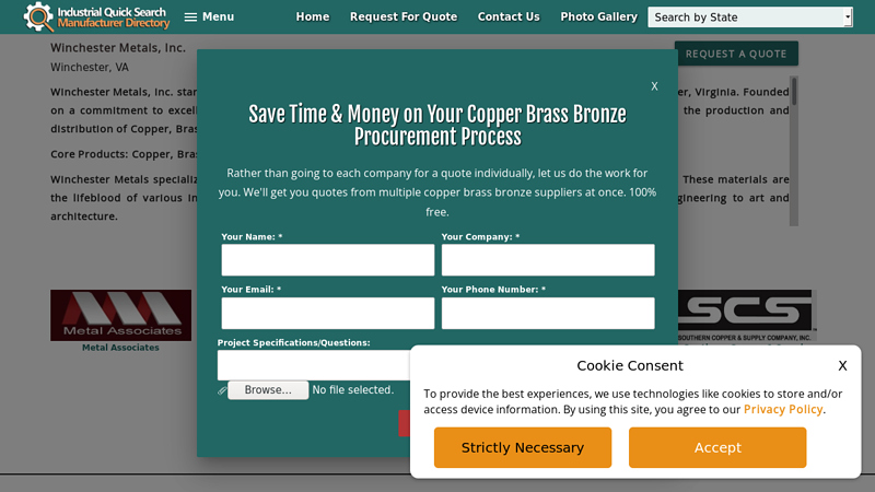 Winchester Metals, Inc.