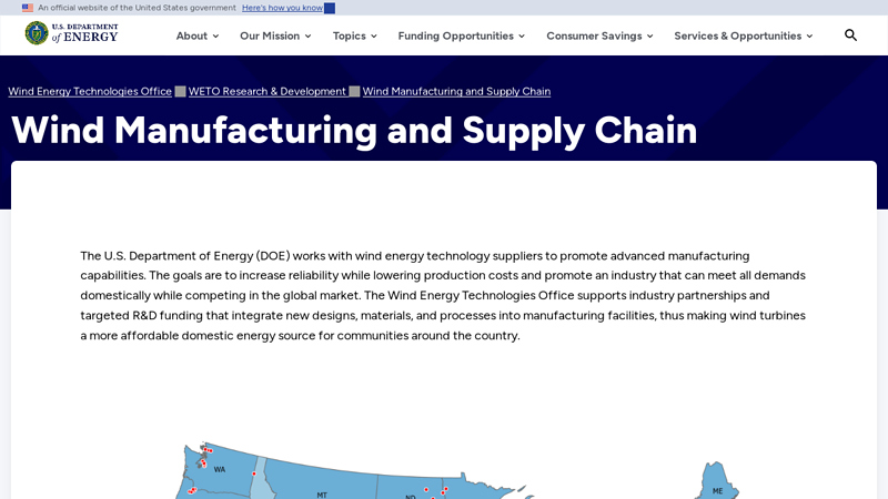 Wind Manufacturing and Supply Chain