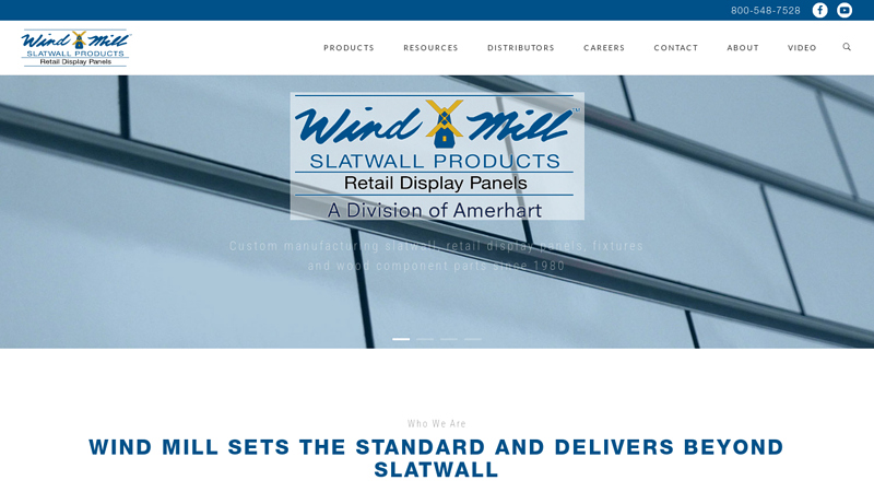 Wind Mill Slatwall Products