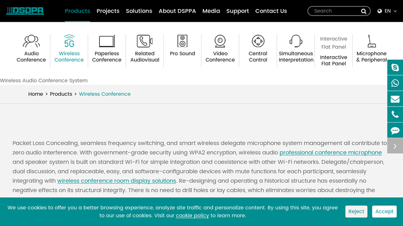 Wireless Audio Conference System