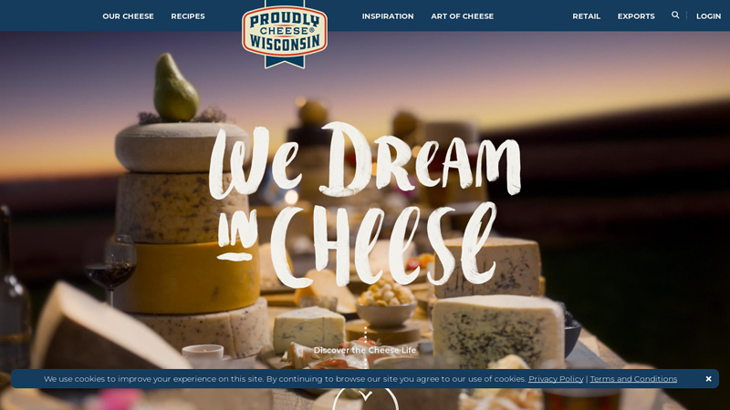 Wisconsin Cheese from The Cheese State ! We Dream in Cheese ...