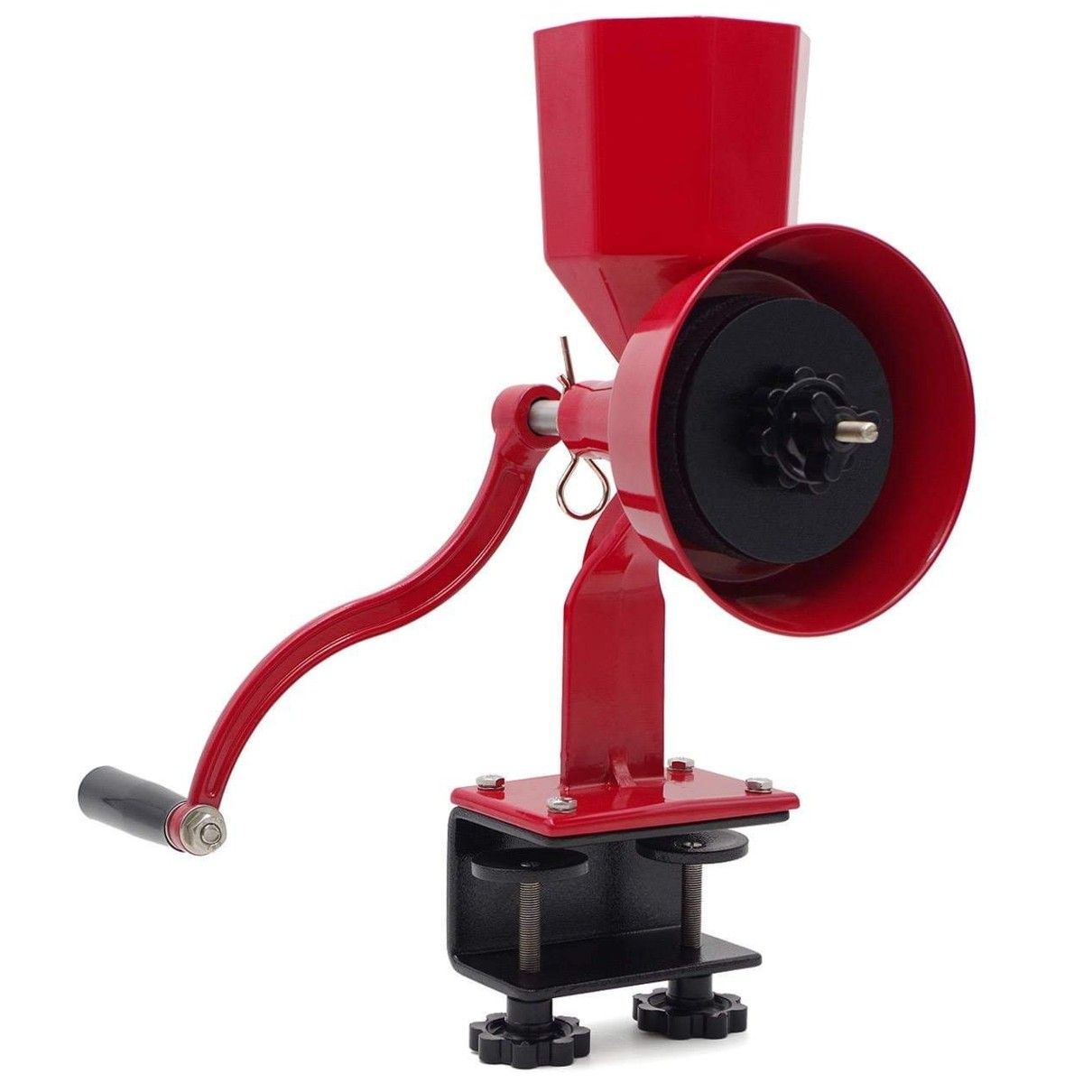 Wonder Junior Deluxe PLUS red hand grain mill