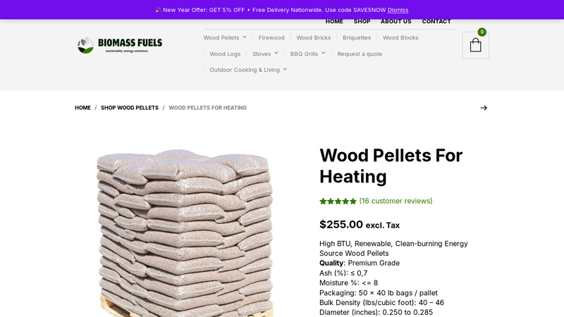 Wood Pellets For Heating