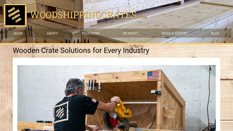 Wooden Crate Solutions for Every Industry