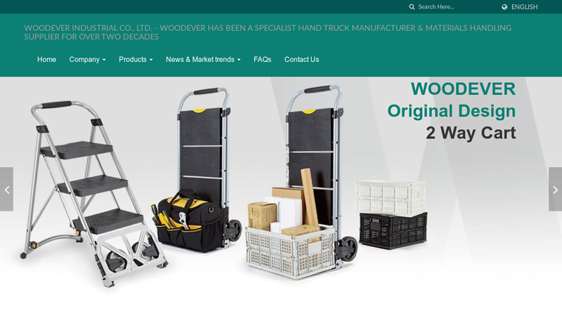 WOODEVER HAS BEEN A SPECIALIST HAND TRUCK ...