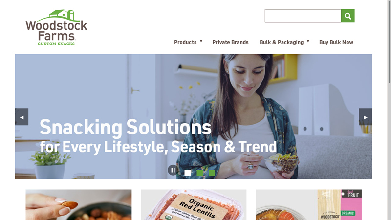 Woodstock Farms Manufacturing: Snack Foods