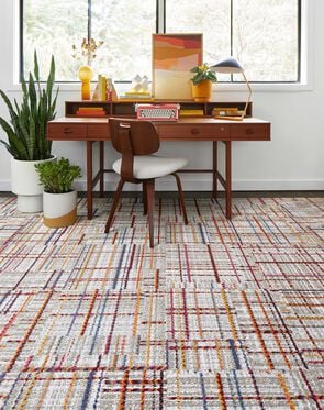 Work, Play, Live With Adaptable Modular Area Rugs