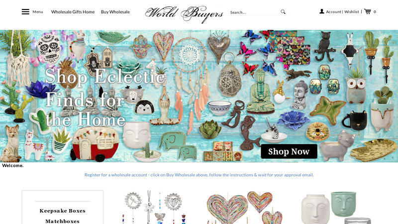 World Buyers Wholesale Gifts and Decor