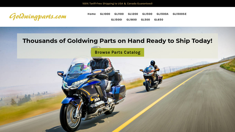 World's Largest Honda Goldwing Motorcycle Parts Shop