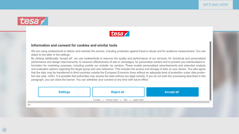 Worldwide Leading Adhesive Tape Manufacturing Company