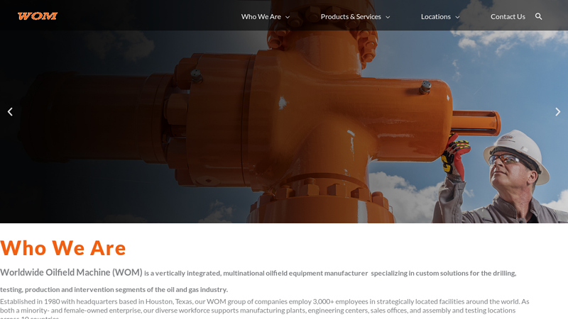 Worldwide Oilfield Machine Inc.