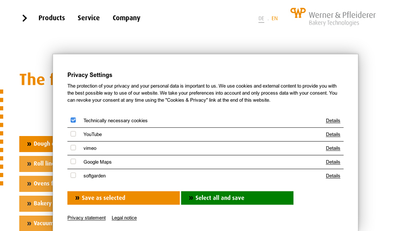 WP Bakery Technologies