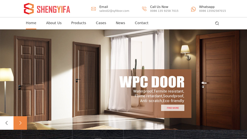 Wpc door,pvc door,waterproof door