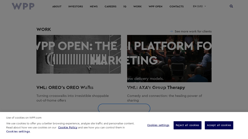 WPP is the creative transformation company