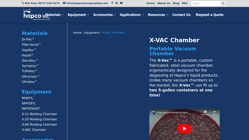 X-VAC Chamber
