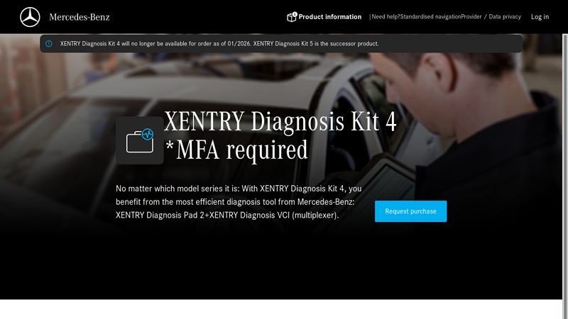 XENTRY Diagnostic Systems - B2B Connect