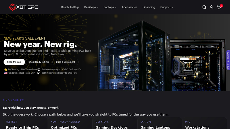 XOTIC PC: Gaming Laptop & Desktop Store