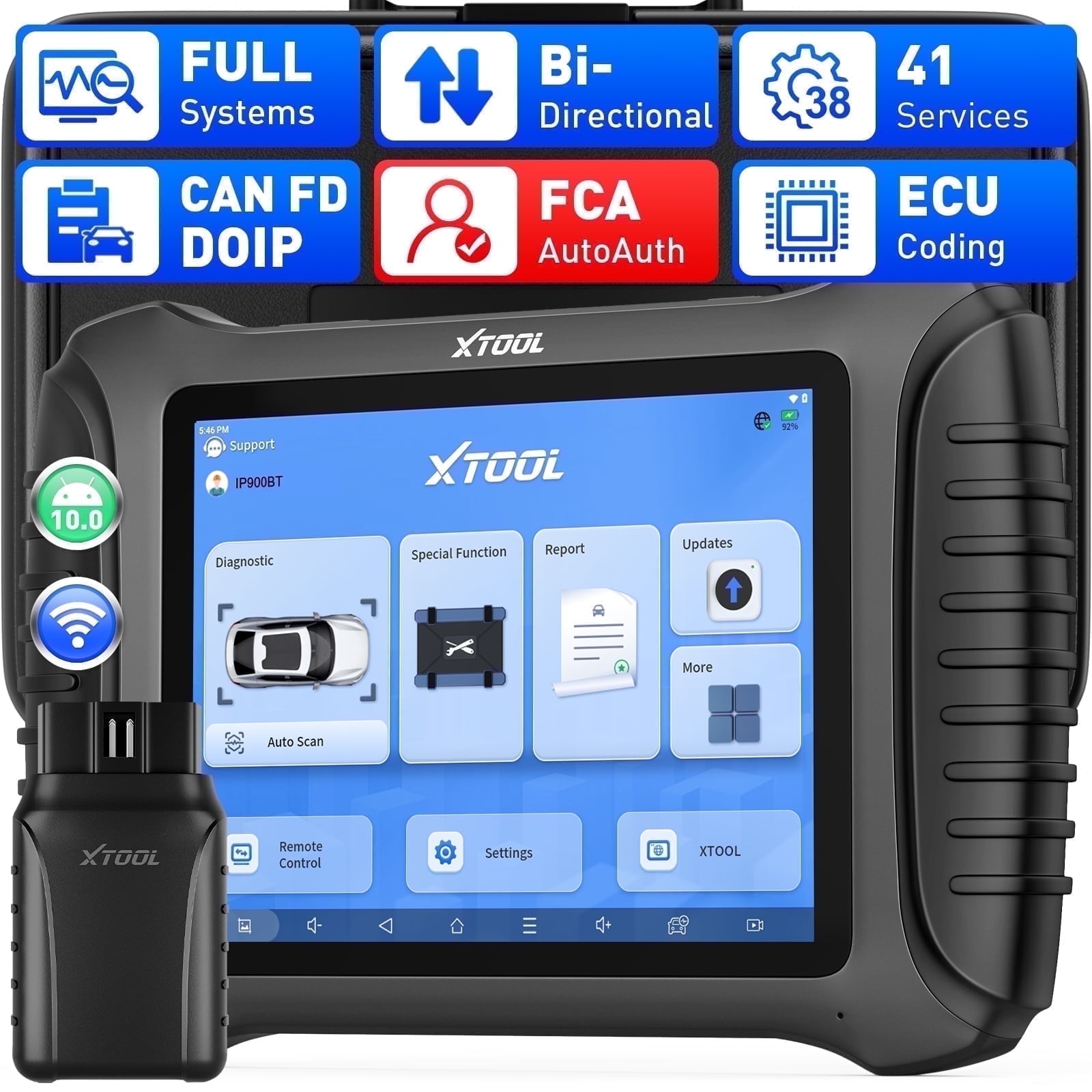XTOOL Auto Diagnostic Tool Scanner/Tablet
