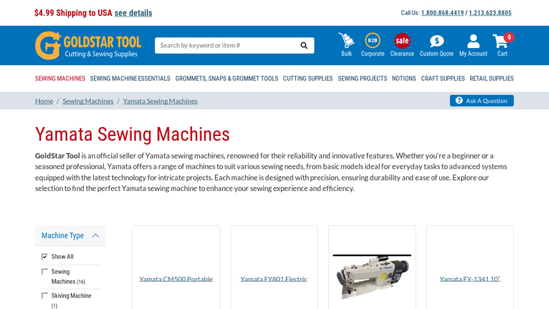 Yamata Sewing Machines