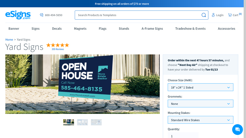 Yard Signs & Lawn Signs