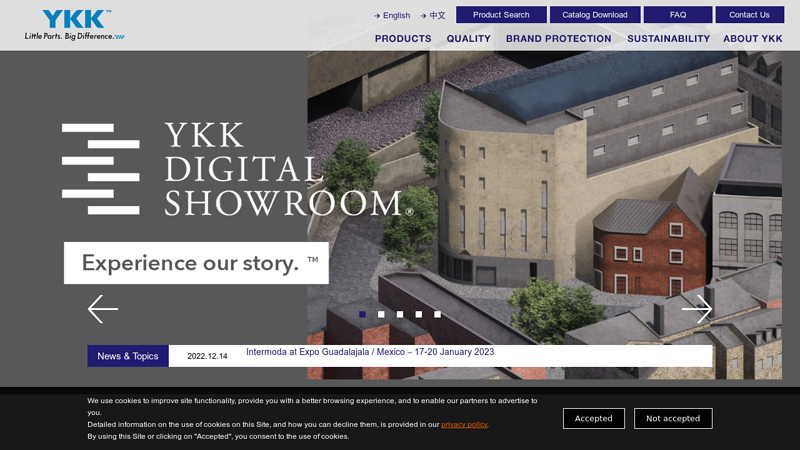 YKK FASTENING PRODUCTS GROUP / The finest zipper company ...