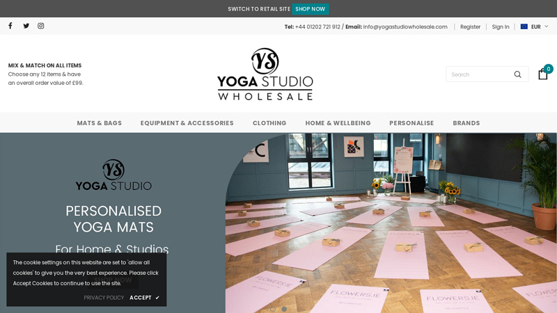 Yoga Studio Wholesale: Wholesale Yoga Studio