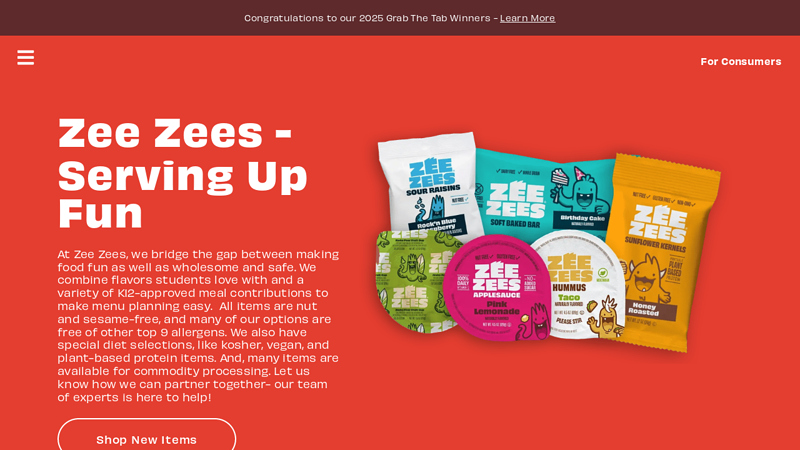 Zee Zees: Wholesale Healthy Snack Supplier