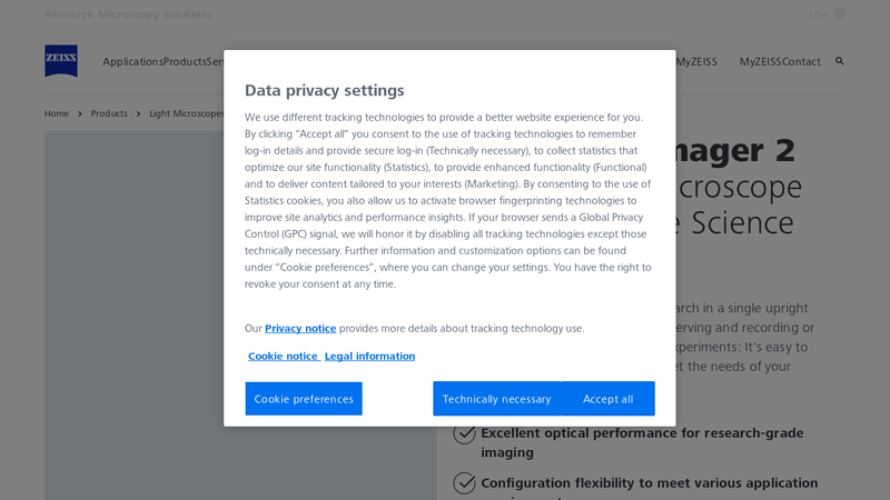 ZEISS Axio Imager 2 for Life Science Research​