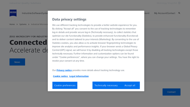 ZEISS Industrial Microscopy Series