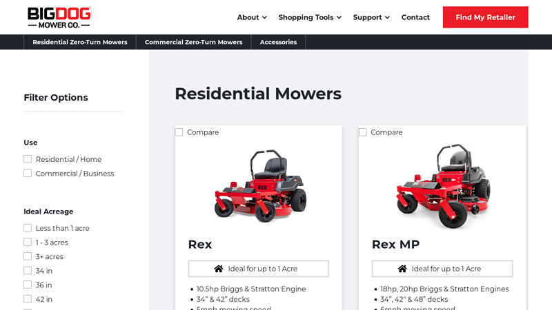 Zero-Turn Lawn Mowers