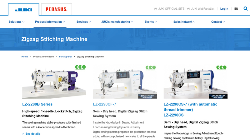 Zigzag Stitching Machine