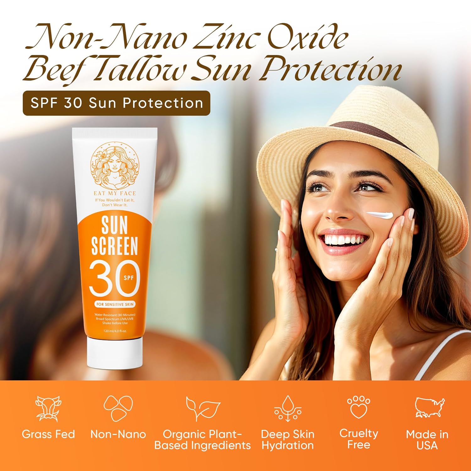 Zinc Oxide Sunscreen Non Toxic Beef Tallow industry insight