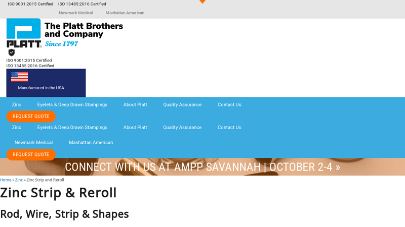 Zinc Strip and Reroll