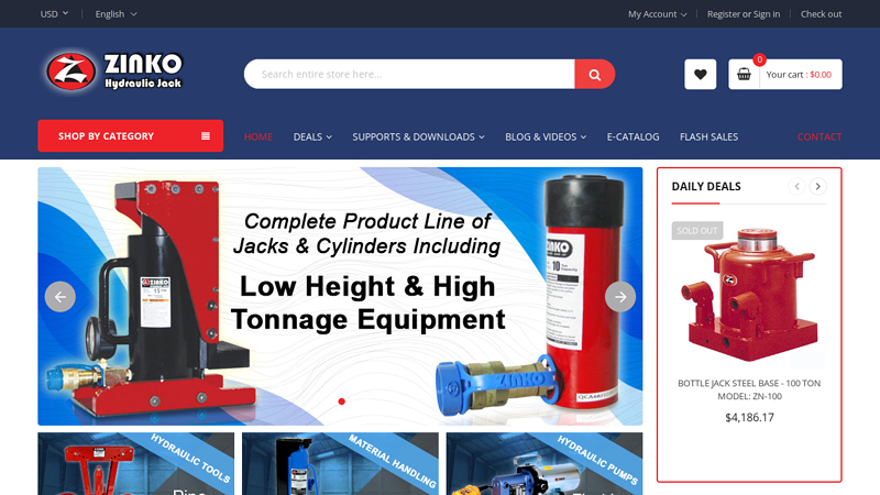 Zinko Hydraulic Jack