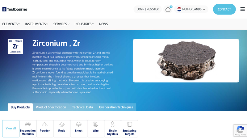 Zirconium