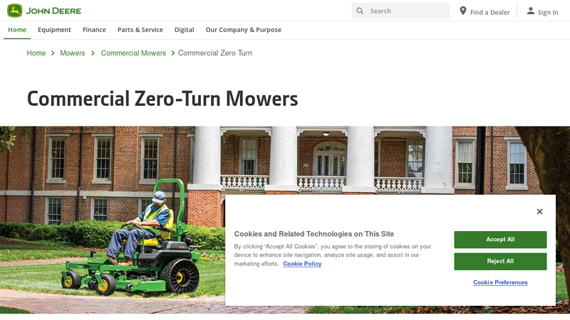 ZTrak™ Commercial Zero